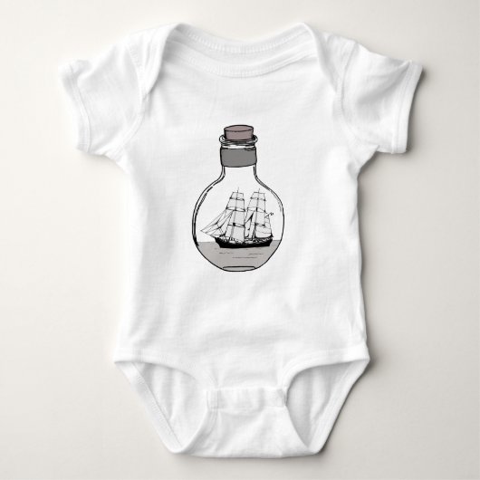 Body Le bateau dans l'ampoule en verre (Devant)