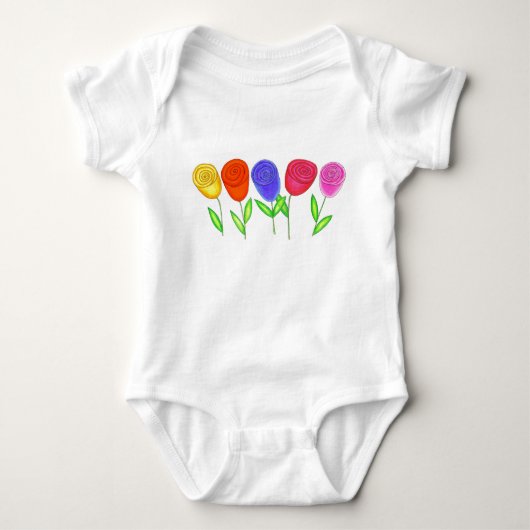 Body Le bébé bourgeonne la chemise (Devant)
