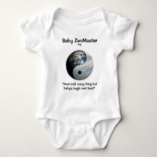 Body Le bébé ZenMaster disent… (Personnalisez-le !)
