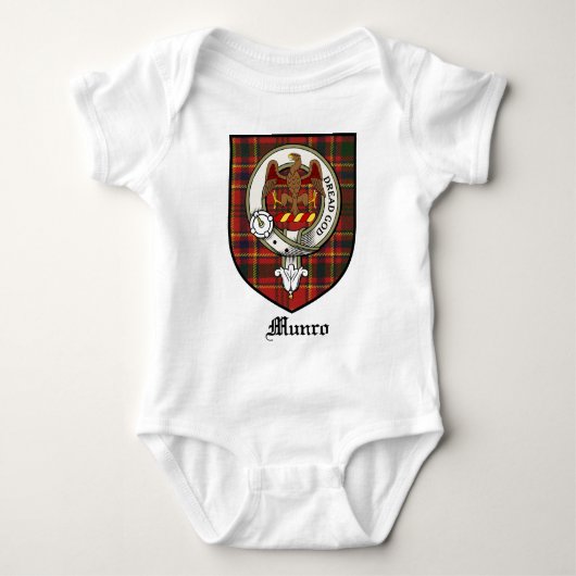 Body Le clan de Munro Crest le tartan d'insigne (Devant)
