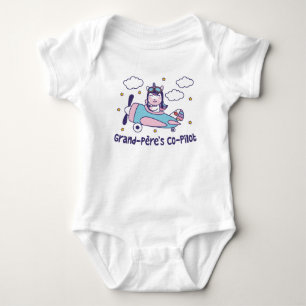 Body Le copilote de Grand-Père - Avion Licorne