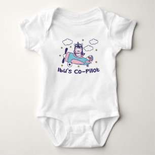 Body Le copilote d'Ibu - Avion Licorne