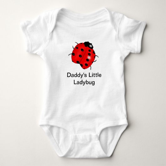 Body Le costume de bébé Ladybug de papa (Devant)