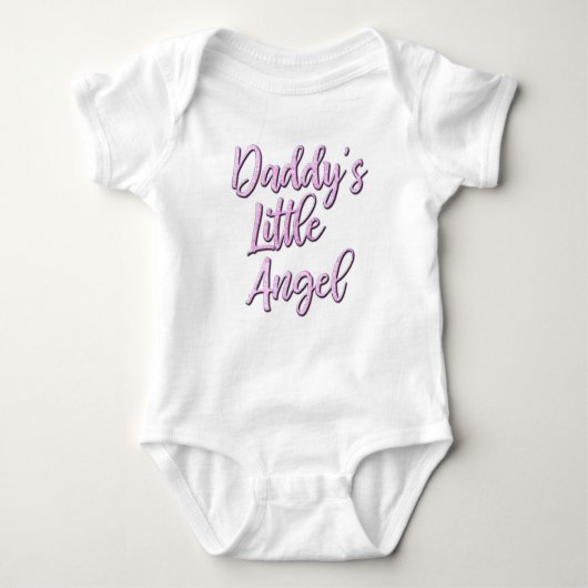 Body Le costume Little Angel de papa pour bébé (Devant)
