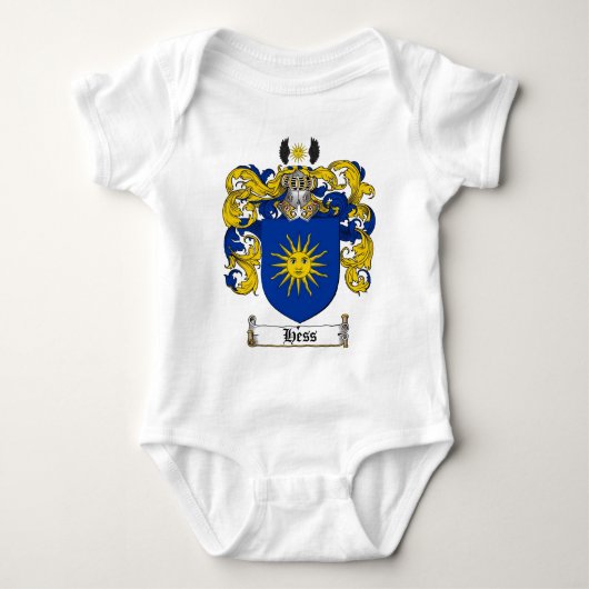 BODY LE CREST DE FAMILLE DE HESS - MANTEAU DE HESS DES (Devant)