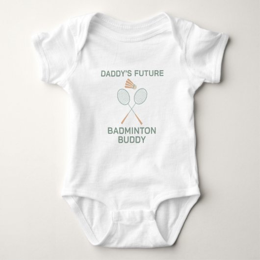 Body Le futur partenaire de badminton de papa - Badmint (Devant)