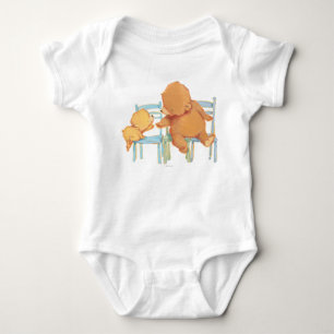 Body Le grand ours Brown aide peu ours jaune