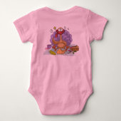 Body Le maillot de bain de la petite fille (Dos)