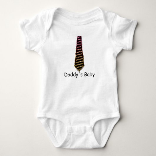 Body Le nœud papillon de bébé papa (Devant)