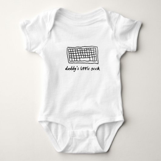 Body Le petit geek du papa (Devant)