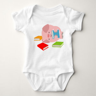 Body Le Petit Louveur de livre (Cochon de dessin)