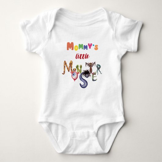 Body Le petit monstre de maman (Devant)