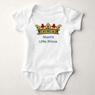 Body Le petit prince de maman avec la couronne