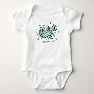Body Le Pigeon Freakout Baby Bodysuit Blanc