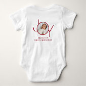 Body Le premier Noël de bébé (Dos)
