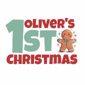 Body Le premier Noël du bébé en pain d'épices