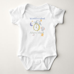 Body Le réveil le plus mignon du monde - nom de bébé au