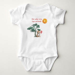 Body Le Sauvageon Est Arrivé ! (Fille Tigre Bébé Lion)