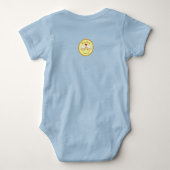 Body Le T-shirt de l'enfant en maillot de bain de baseb (Dos)