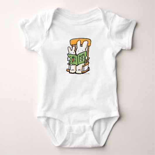 Body Lecture Bunnies Baby Bodysuit (Devant)