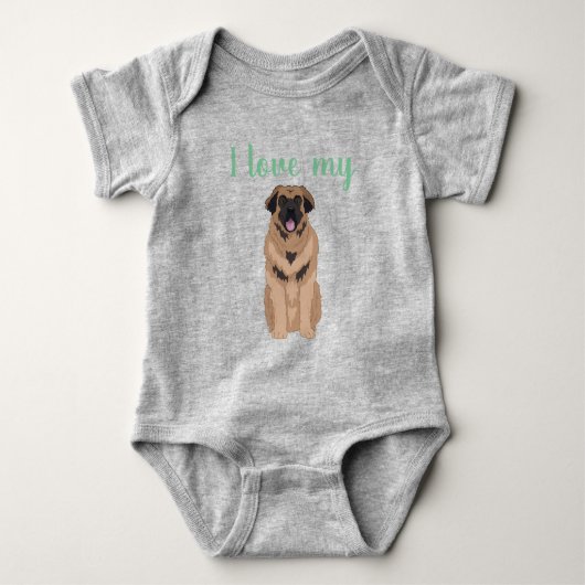 Body Leonberger personnalisable (Devant)
