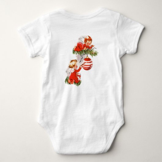 Body Les anges décorant l'arbre de Noël (Dos)