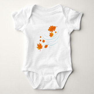 Body Les feuilles d'automne dans le vent : Design éléga