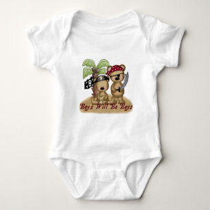 Body Les Garçons Seront Des Garçons Lil Pirate Bears En