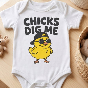 Body  Les poussins me trouvent drôle Mignon poussin de 