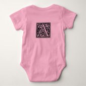 Body Lettre décorative "A" Woodblock Initial (Dos)