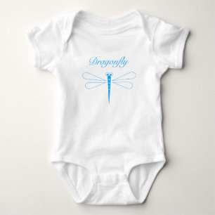 Body Libellule - combinaison blanche du Jersey de béb