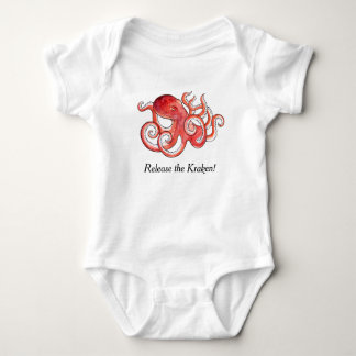 Body Libérez costume mignon de bébé de poulpe de Kraken
