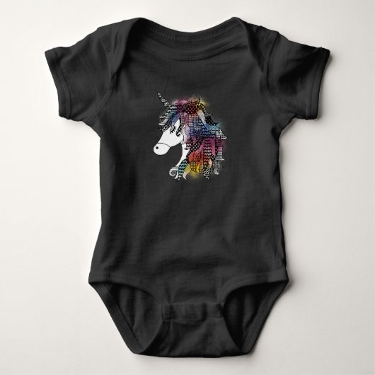 Body licorne aquarelle (Devant)