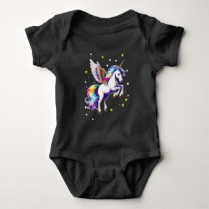 Body Licorne arc-en-ciel magique