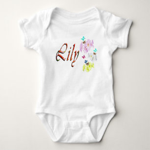 Body Lily, Nom, Logo, Avec Chatons,