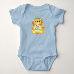 Body Lion Baby shower bleu