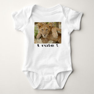 Body Lion CUB "que j'ordonne !" Plante grimpante ou