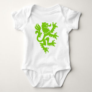 Body Lion Héraldique 01 - Vert Martien