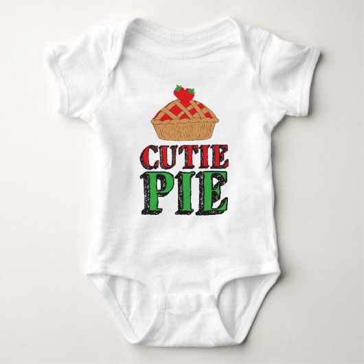 Body Little Cutie Pie Sweet Stuff Cutieps fraises (Devant)