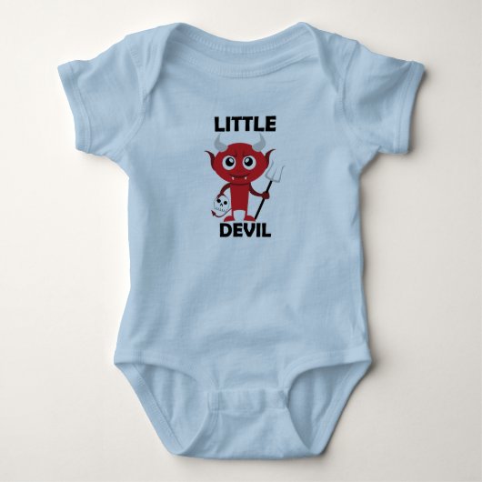 Body Little Devil - Baby Jersey Bodysuit (Devant)