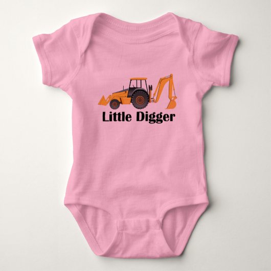 Body Little Digger - Baby Jersey Bodysuit (Devant)