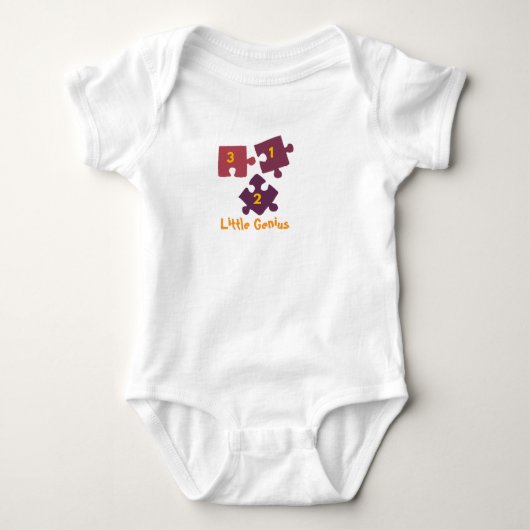 Body Little Genius Puzzle pour bébé . (Devant)