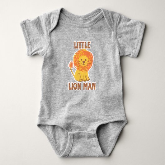 Body Little Lion Man romper (Devant)
