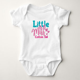 Body Little Miss Cotton Tail mignonne Pâques Baby Girl
