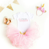 Body Little miss Onederful 1er anniversaire Baby T-shir