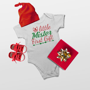 Body Little Mister First Gift Christmas Boy