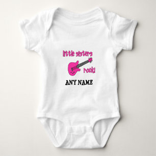 Body Little Sisters Rock ! avec guitare rose