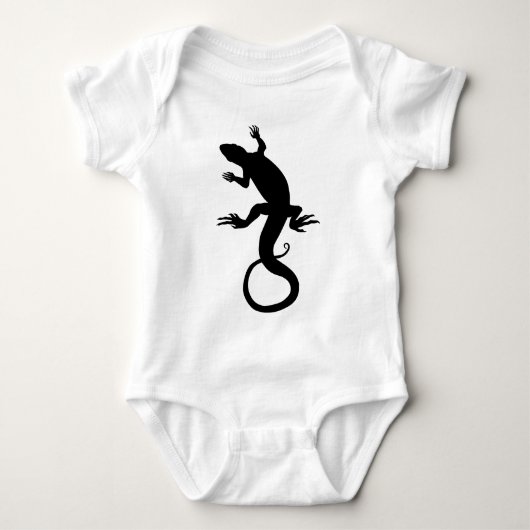 Body Lizard Art Baby Reptile Jumper (Devant)