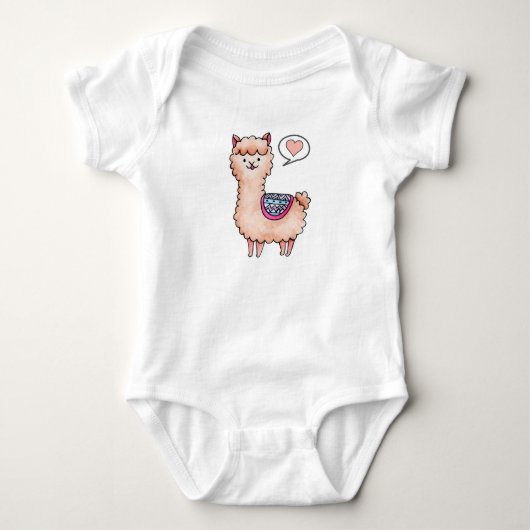 Body Llama cœur (Devant)