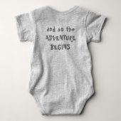 Body Logo Alpha Beta Baby Bodysuit Onsie Baby (Dos)